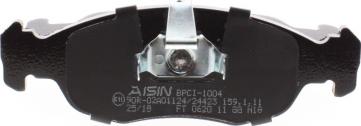 AISIN BPCI-1004 - Kit pastiglie freno, Freno a disco www.autoricambit.com