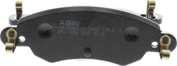 AISIN BPCI-1006 - Kit pastiglie freno, Freno a disco www.autoricambit.com