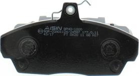 AISIN BPHO-1000 - Kit pastiglie freno, Freno a disco www.autoricambit.com