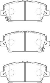 AISIN C1N085 - Kit pastiglie freno, Freno a disco www.autoricambit.com