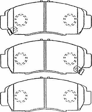 Aisin C1N026 - Kit pastiglie freno, Freno a disco www.autoricambit.com