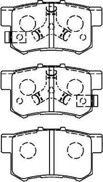 AISIN C2N061 - Kit pastiglie freno, Freno a disco www.autoricambit.com