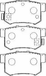 Aisin C2N015 - Kit pastiglie freno, Freno a disco www.autoricambit.com