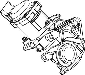 Aisin EGRAZ-7001 - Valvola ricircolo gas scarico-EGR www.autoricambit.com