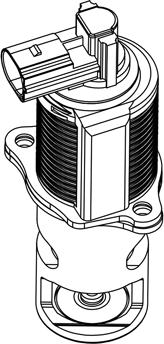 Aisin EGRAZ-7011 - Valvola ricircolo gas scarico-EGR www.autoricambit.com