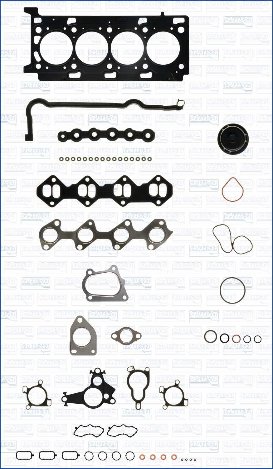 Ajusa 50516900 - Kit completo guarnizioni, Motore www.autoricambit.com