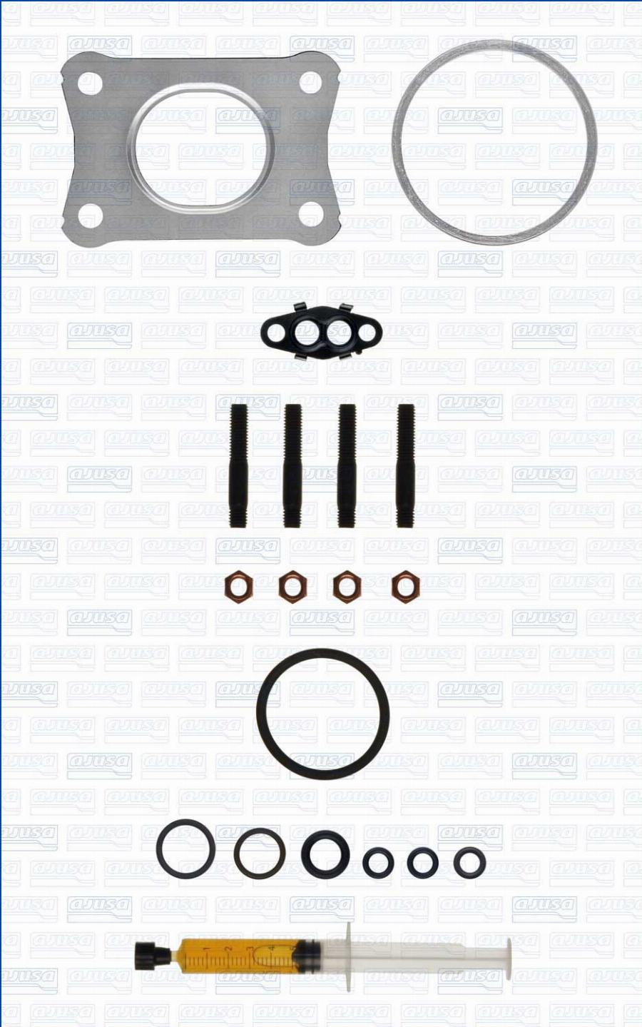 Ajusa JTC12458 - Kit montaggio, Compressore www.autoricambit.com