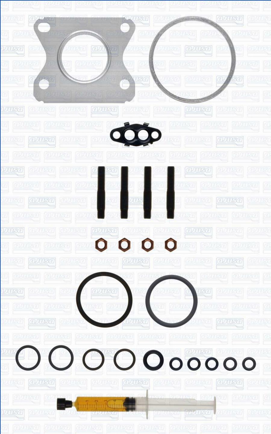 Ajusa JTC12466 - Kit montaggio, Compressore www.autoricambit.com