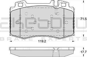 Mercedes-Benz A 004 420 08 20 41 - Kit pastiglie freno, Freno a disco www.autoricambit.com