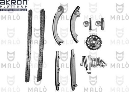 AKRON-MALÒ 909085 - Kit catena distribuzione www.autoricambit.com