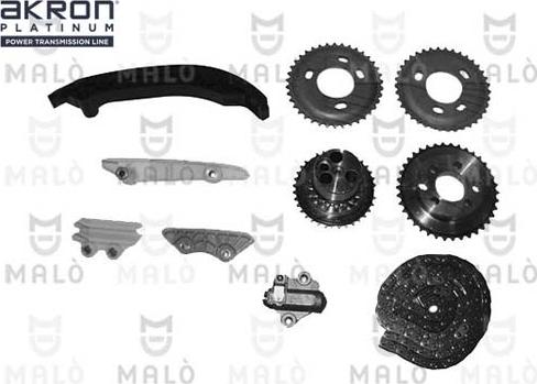 AKRON-MALÒ 909080 - Kit catena distribuzione www.autoricambit.com