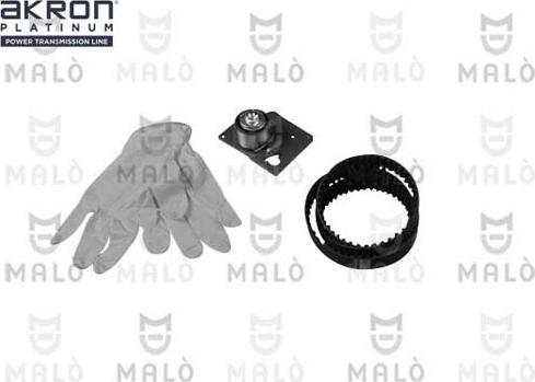 AKRON-MALÒ 1551069 - Kit cinghie dentate www.autoricambit.com