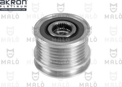 AKRON-MALÒ 1580049 - Puleggia cinghia, Alternatore www.autoricambit.com