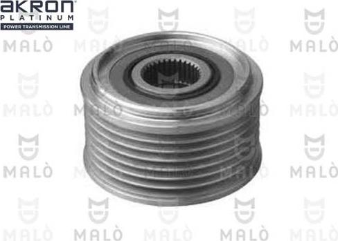 AKRON-MALÒ 1580044 - Puleggia cinghia, Alternatore www.autoricambit.com