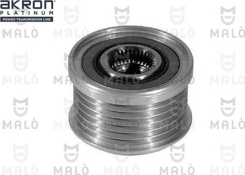 AKRON-MALÒ 1580042 - Puleggia cinghia, Alternatore www.autoricambit.com