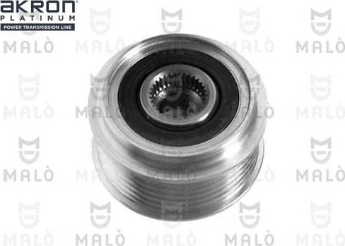 AKRON-MALÒ 1580053 - Puleggia cinghia, Alternatore www.autoricambit.com