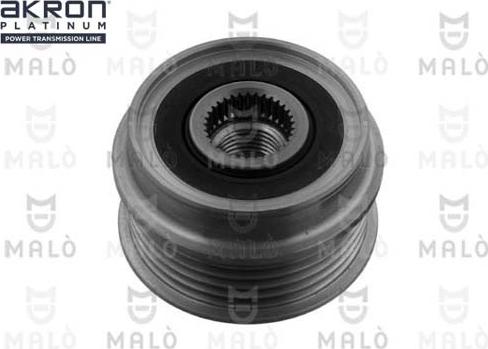 AKRON-MALÒ 1580005 - Puleggia cinghia, Alternatore www.autoricambit.com