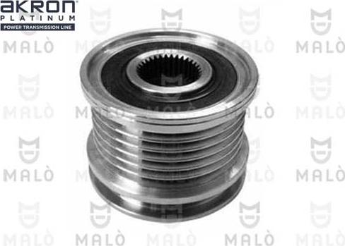 AKRON-MALÒ 1580014 - Puleggia cinghia, Alternatore www.autoricambit.com