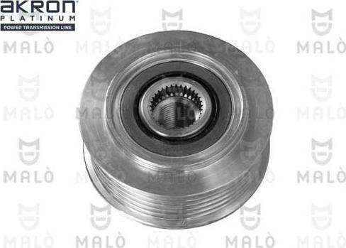 AKRON-MALÒ 1580011 - Puleggia cinghia, Alternatore www.autoricambit.com