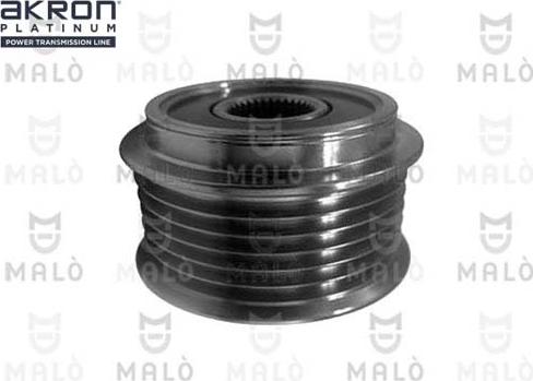 AKRON-MALÒ 1580018 - Puleggia cinghia, Alternatore www.autoricambit.com