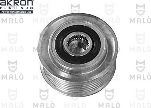 AKRON-MALÒ 1580086 - Puleggia cinghia, Alternatore www.autoricambit.com