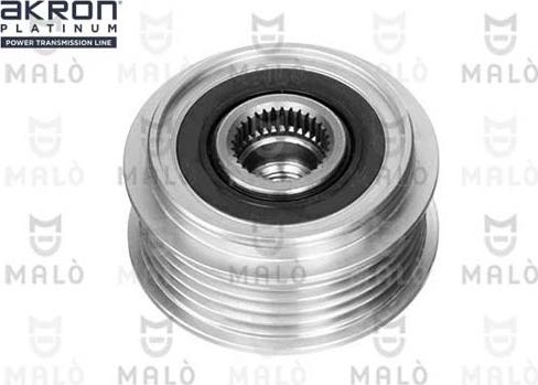 AKRON-MALÒ 1580037 - Puleggia cinghia, Alternatore www.autoricambit.com