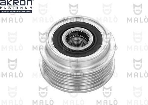 AKRON-MALÒ 1580025 - Puleggia cinghia, Alternatore www.autoricambit.com