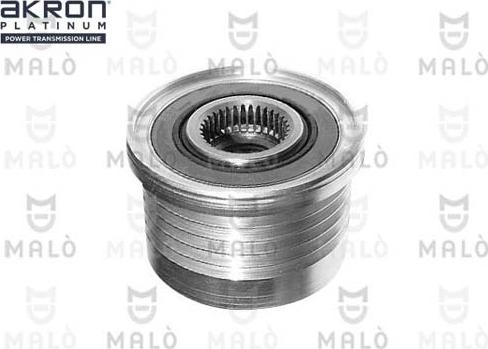 AKRON-MALÒ 1580023 - Puleggia cinghia, Alternatore www.autoricambit.com