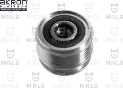 AKRON-MALÒ 1580076 - Puleggia cinghia, Alternatore www.autoricambit.com