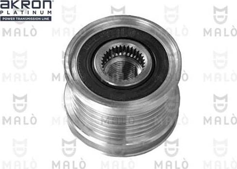 AKRON-MALÒ 1580077 - Puleggia cinghia, Alternatore www.autoricambit.com