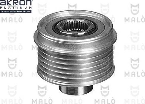 AKRON-MALÒ 1580145 - Puleggia cinghia, Alternatore www.autoricambit.com