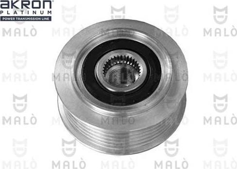 AKRON-MALÒ 1580133 - Puleggia cinghia, Alternatore www.autoricambit.com