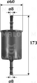 AKRON-MALÒ 1520195 - Filtro carburante www.autoricambit.com