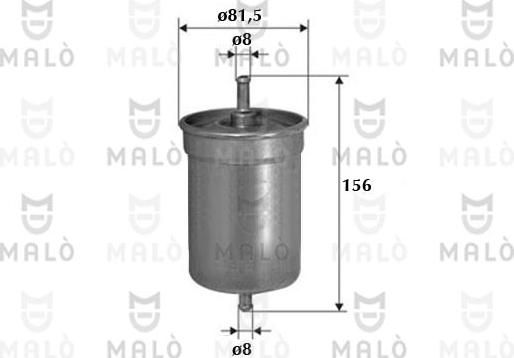 AKRON-MALÒ 1520104 - Filtro carburante www.autoricambit.com