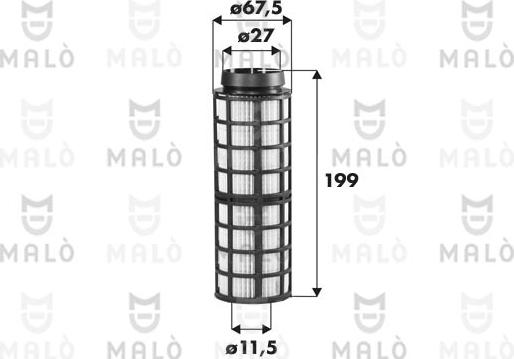 AKRON-MALÒ 1520240 - Filtro carburante www.autoricambit.com