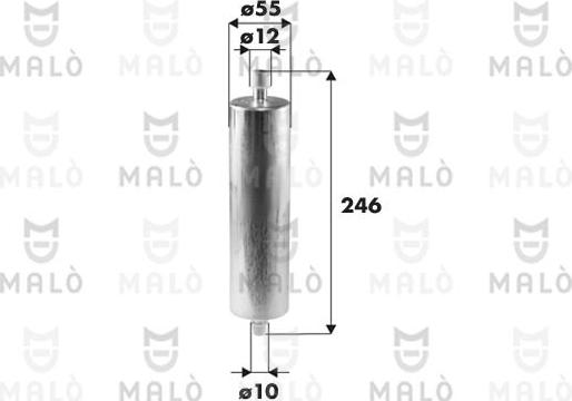 AKRON-MALÒ 1520239 - Filtro carburante www.autoricambit.com