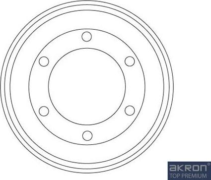 AKRON-MALÒ 1120089 - Tamburo freno www.autoricambit.com