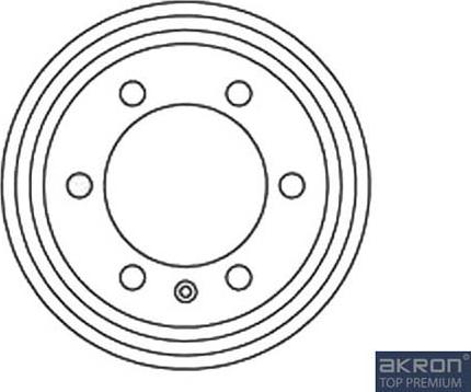 AKRON-MALÒ 1120087 - Tamburo freno www.autoricambit.com