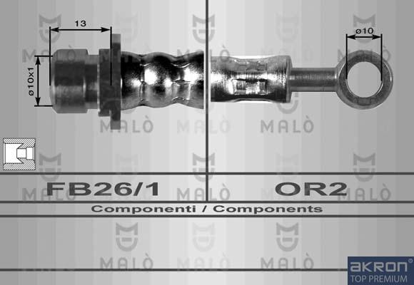 AKRON-MALÒ 8478 - Flessibile del freno www.autoricambit.com