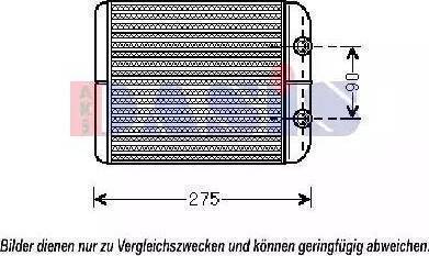 Ava Quality Cooling VWA6301 - Scambiatore calore, Riscaldamento abitacolo www.autoricambit.com