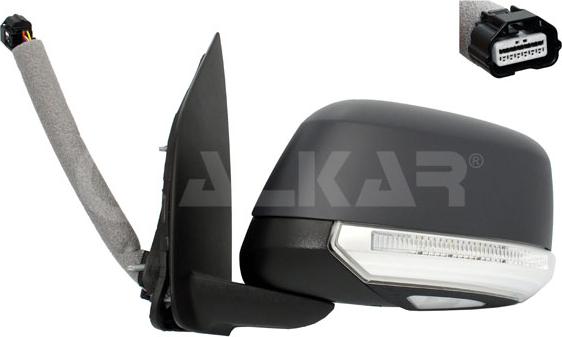 Alkar 6141572 - Specchio retrovisore esterno www.autoricambit.com