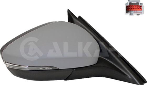 Alkar 6142471 - Specchio retrovisore esterno www.autoricambit.com