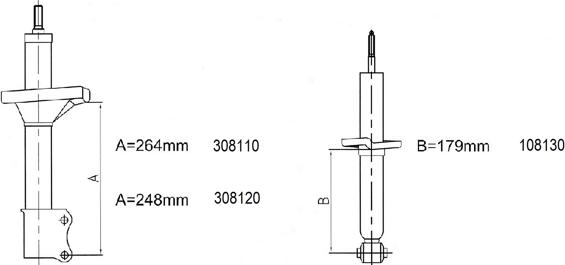 AL-KO 108130 - Ammortizzatore www.autoricambit.com