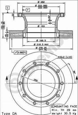 AP 44050 - Discofreno www.autoricambit.com