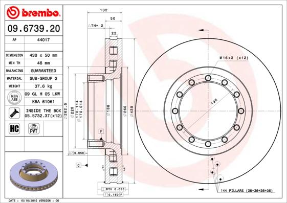 AP 44017 - Discofreno www.autoricambit.com