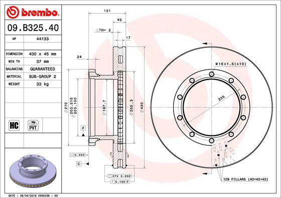 AP 44133 - Discofreno www.autoricambit.com