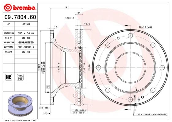 AP 44123 - Discofreno www.autoricambit.com