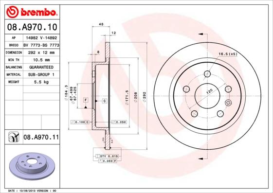 AP 14982 V - Discofreno www.autoricambit.com