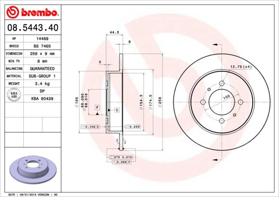 AP 14469 - Discofreno www.autoricambit.com