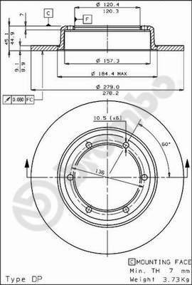 AP 14071 - Discofreno www.autoricambit.com